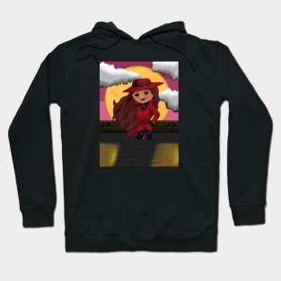 Carmen Sandiego Chibi Hoodie